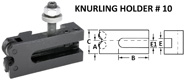Style 10 Quick Change Tool Holders for Knurling