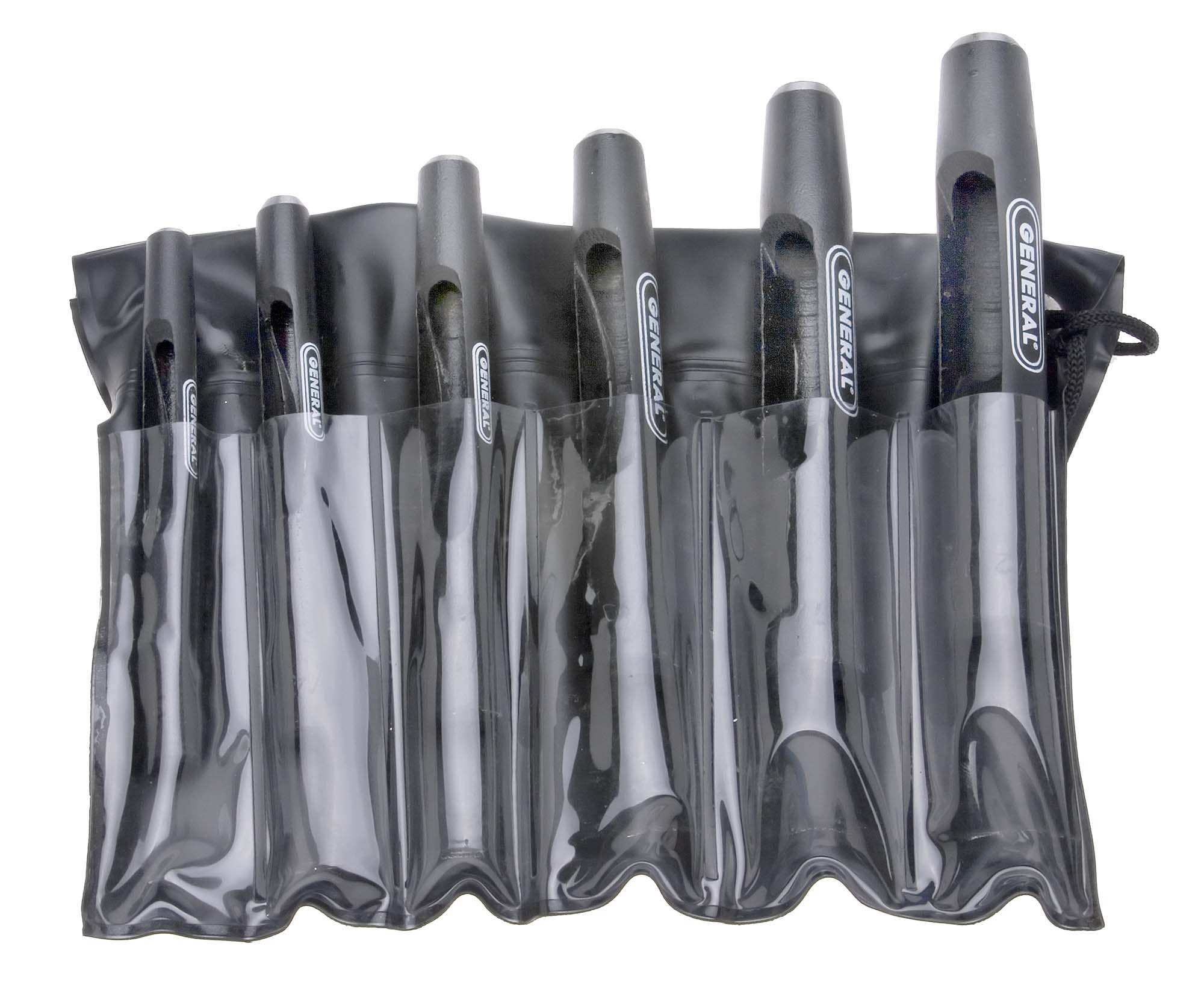 General 1280ST Hollow Steel Punch Set
