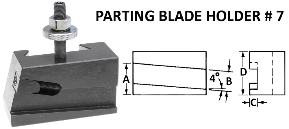 # 7 Cut Off Holder-400 SERIES