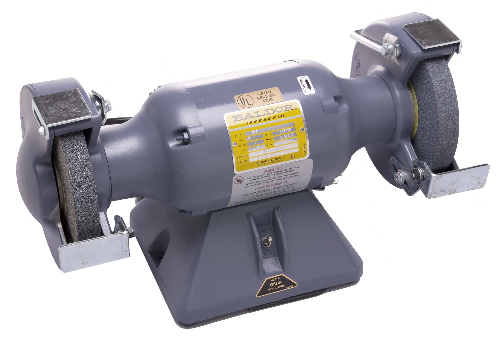 7" Baldor Bench Grinder