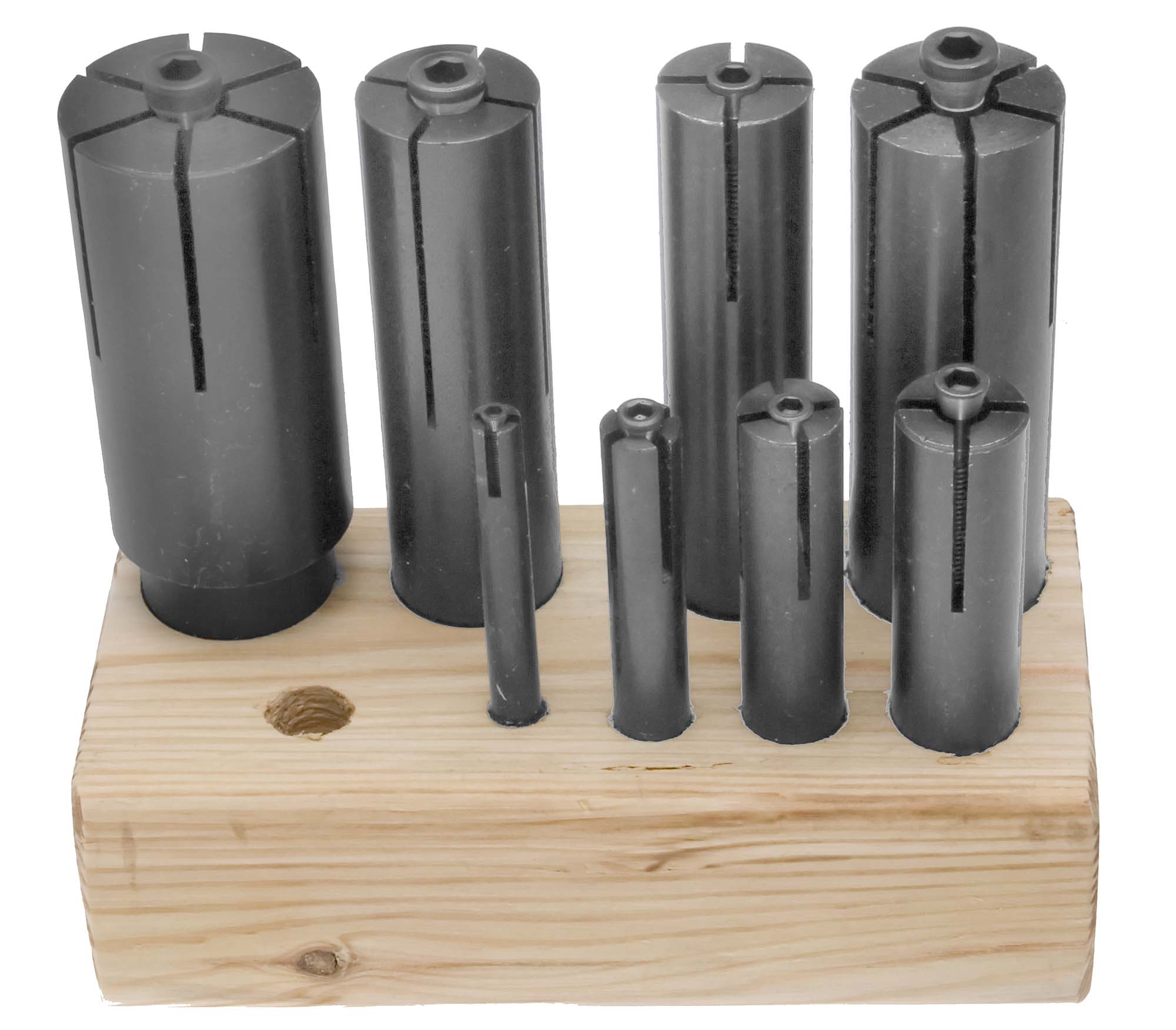 Accurate Mfg Z9125 1/4 - 1-1/4" - 8 pc. Expanding Arbor Set