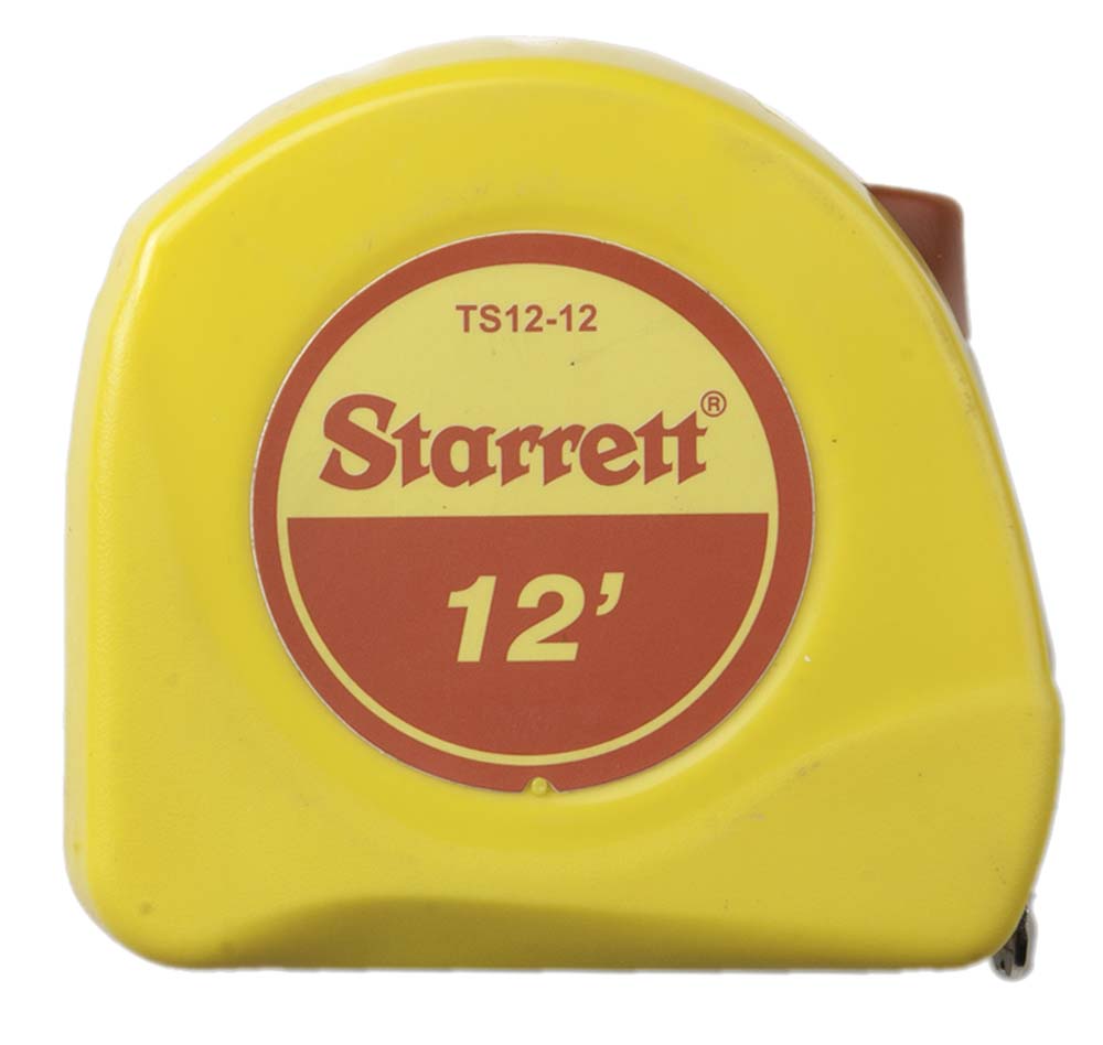 1/2" x 12 feet Starrett Tape Measure KTS12-12-N 1/2" x 12 feet Starrett Tape Measure KTS12-12-N