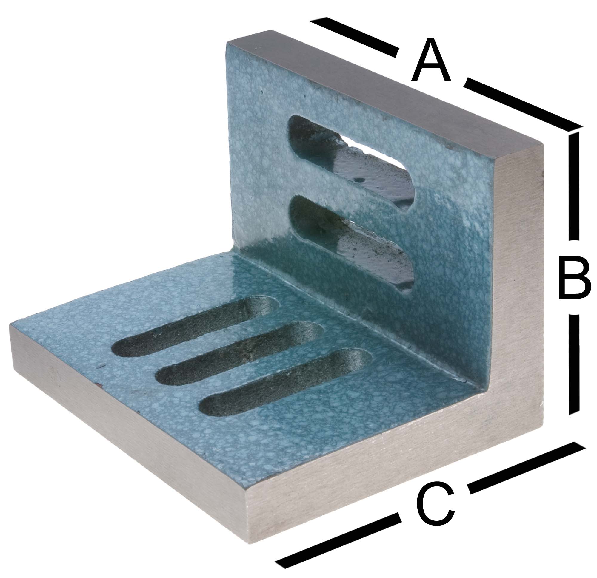 AP-301  4 1/2 X 3-1/2 X 3 Open Angle Plate