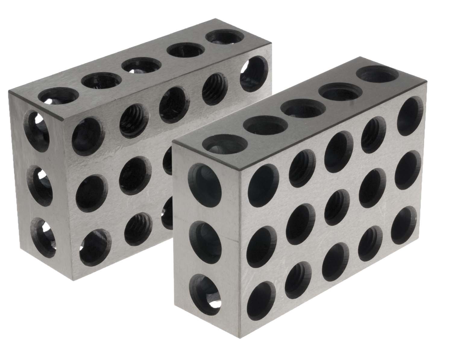 BL-123  Pair of 1" x 2" x 3" Precision Steel 1-2-3 Blocks