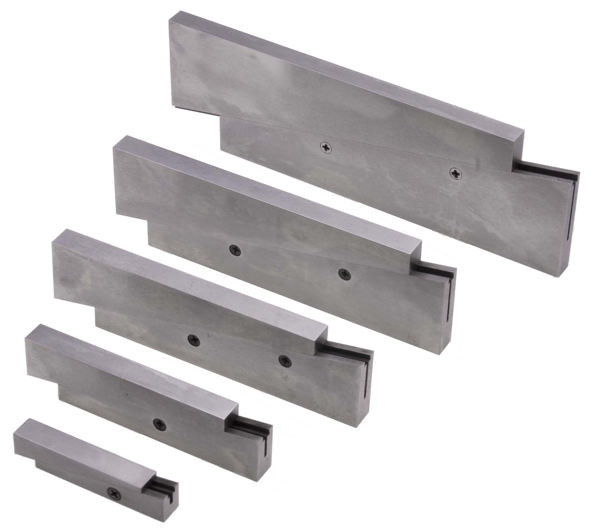 PEC Tools S-112-6 Adjustable Parallel Set- 6 Pieces - 3/8 - 2-1/4" - USA