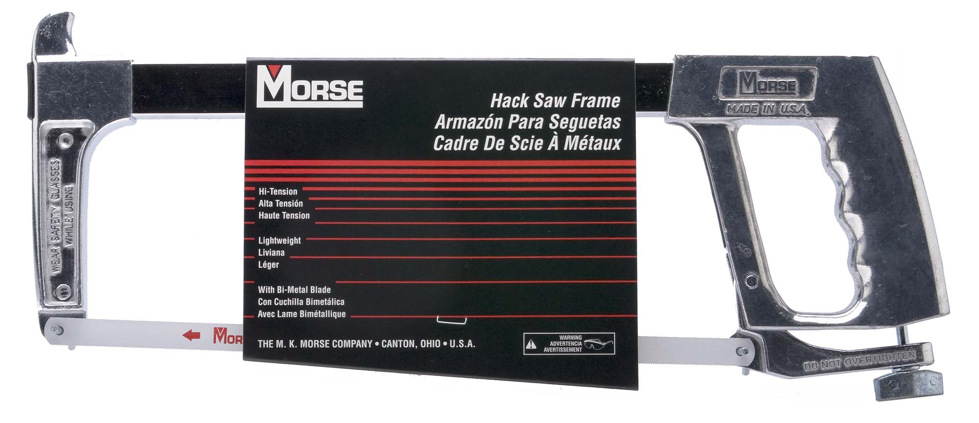 Morse Lightweight Hi Tension Hacksaw Frame