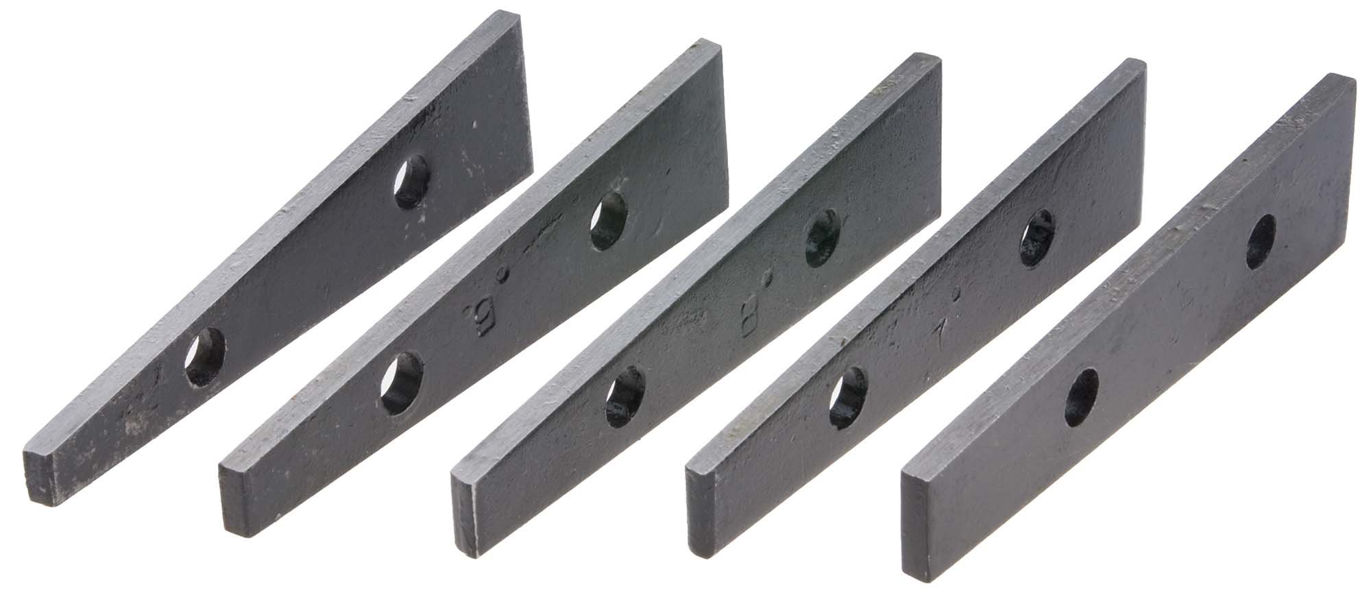 ANG-5 Set of 5 Thin Angles - 6 - 10 Degree