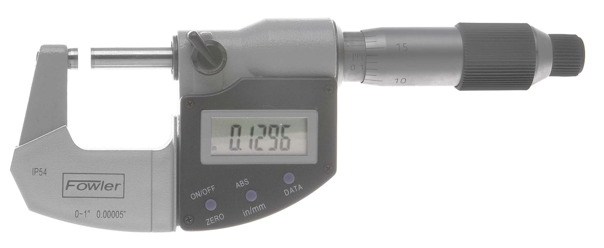 Fowler 54-815-001 Xtra-Value 0-1"  Electronic Micrometer - IP54