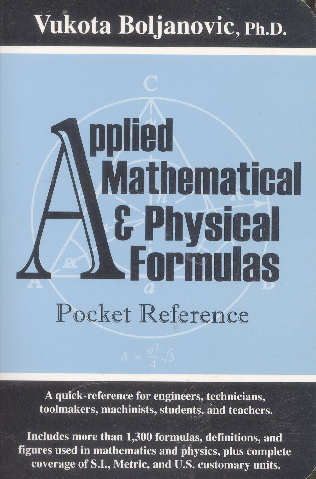 Book-Applied Math and Physical Formulas