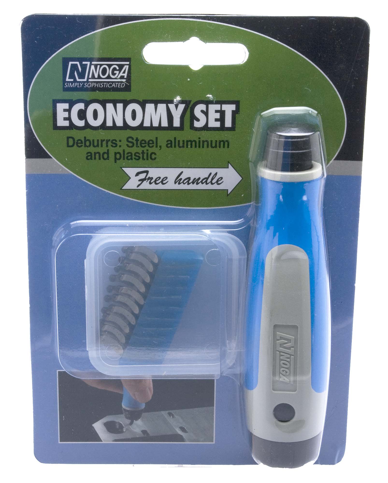 Noga NG8050 Light Duty Deburr Tool, with 20 blades Noga NG8050 Light Duty Deburr Tool, with 20 blades