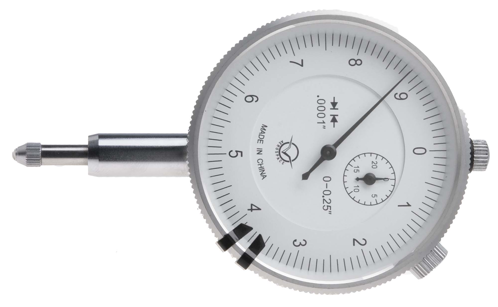 VDI-30  1/4" Dial Indicator, reads .0001"