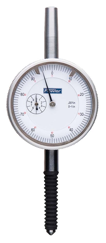 Fowler 52-520-450, 1"/.001" White Face IP54 Dial Indicator