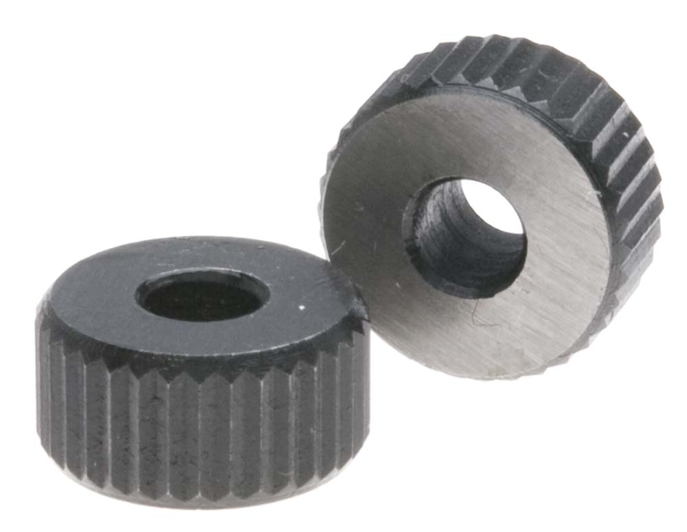 3/4" Straight Coarse High Speed Steel Knurls - Pair