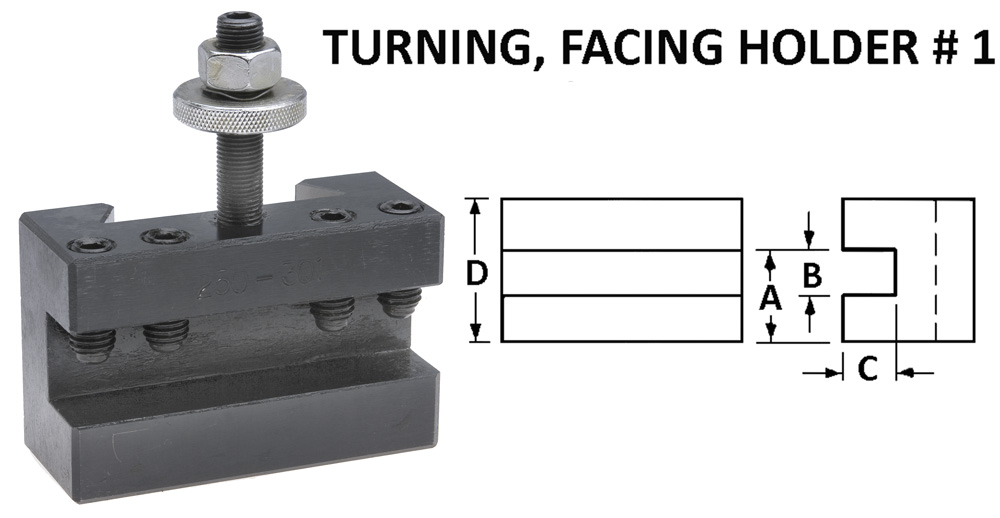 # 1 Turning + Facing Holder-100 SERIES