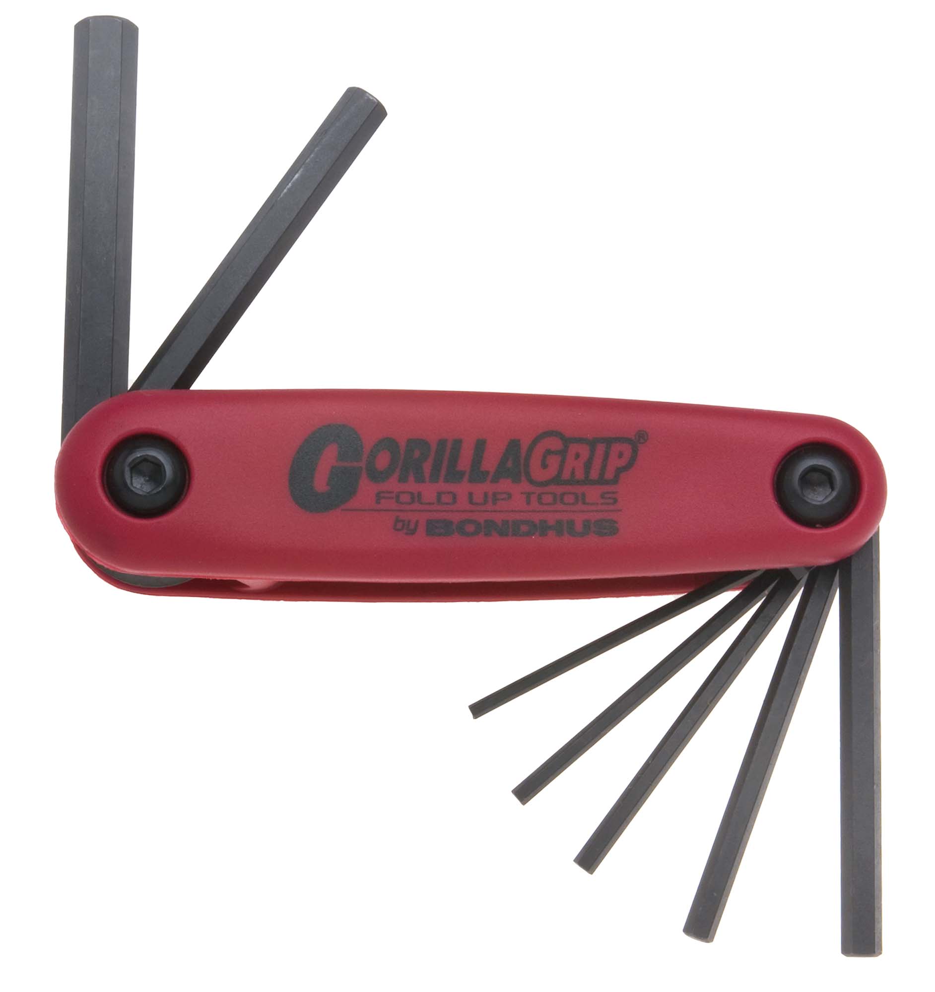 Bondhus 12587 2-8mm Gorilla Grip Fold Up Hex Key Set