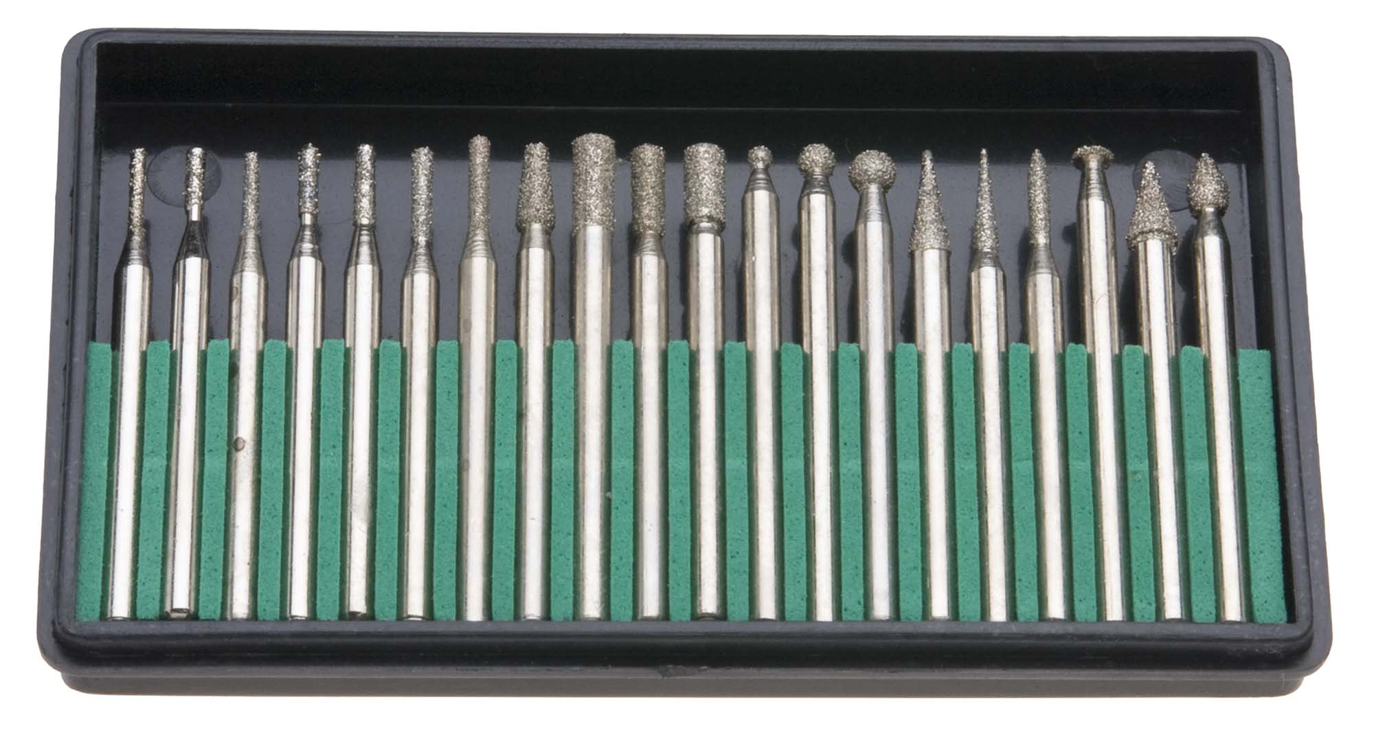 1/8" Shank Diamond Mounted Point Set