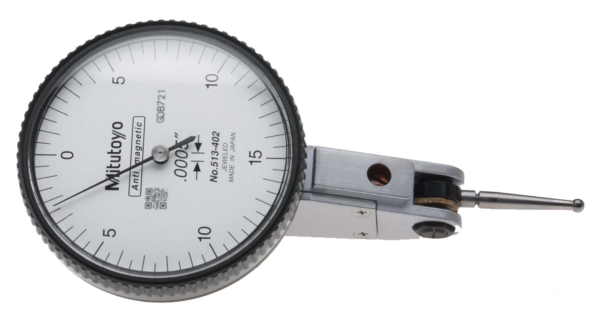 Mitutoyo 513-402 .0005" Dial Test Indicator