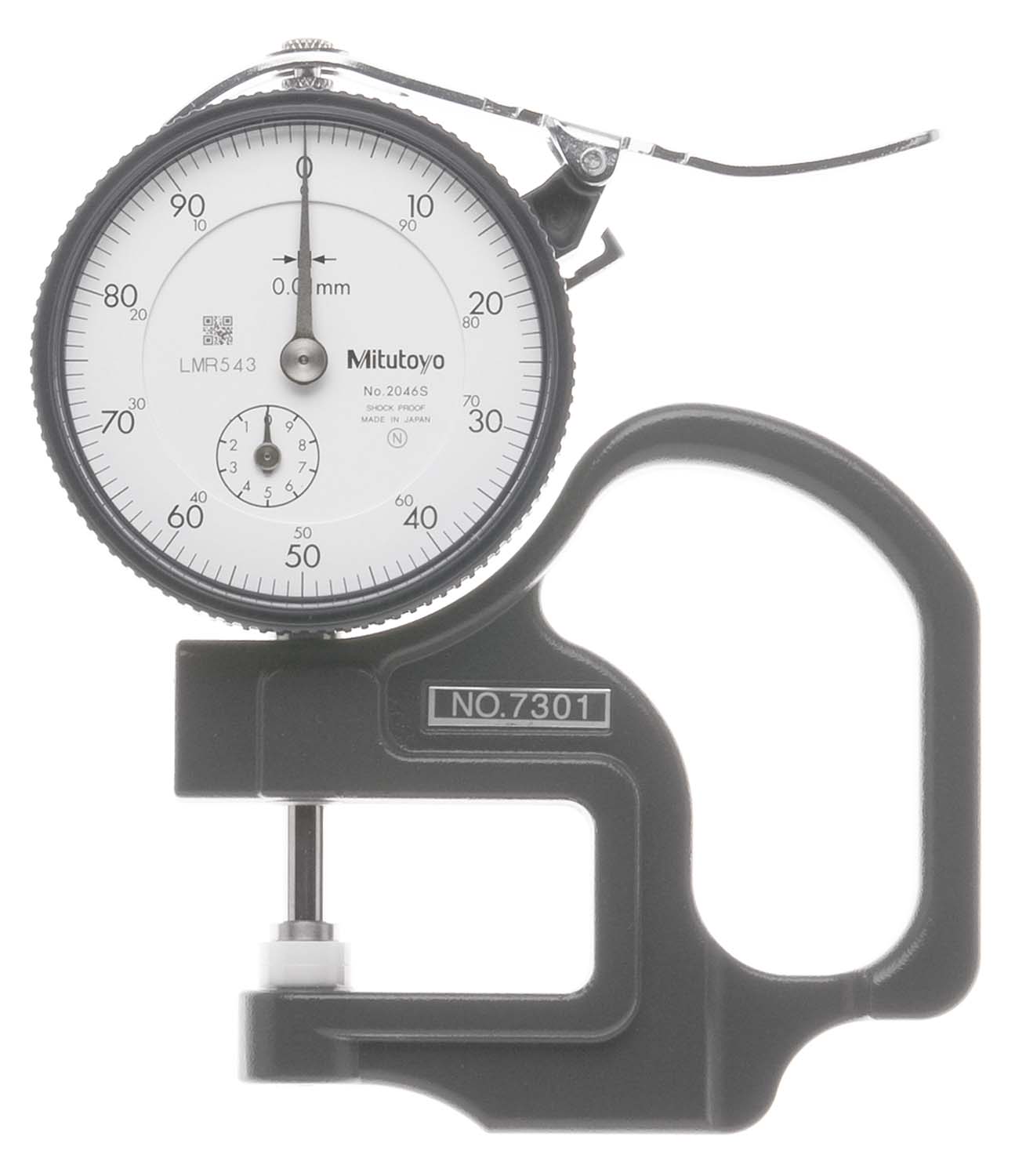 10mm Mitutoyo 7301 Dial Thickness Gage