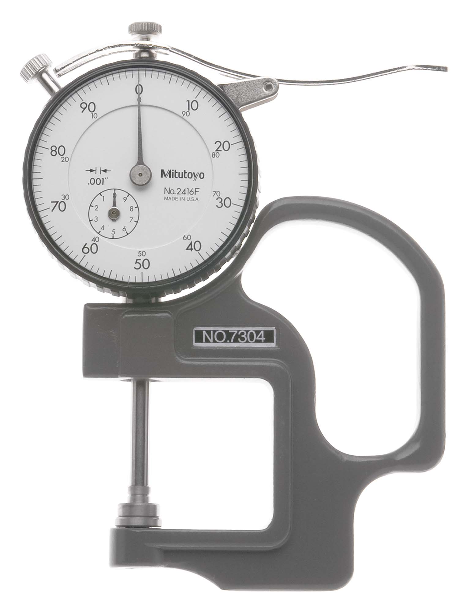 1" Mitutoyo 7304 Dial Thickness Gage