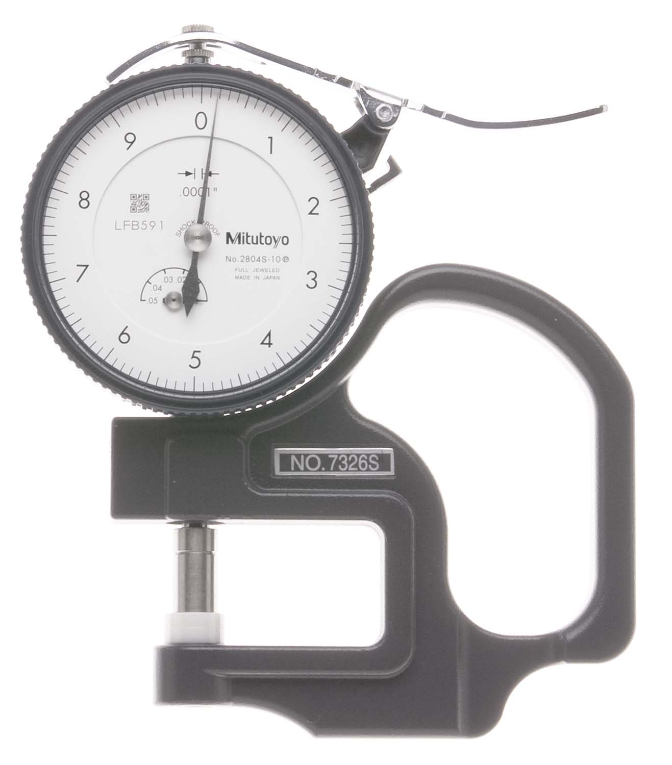 .050" Mitutoyo 7326 Dial Thickness Gage