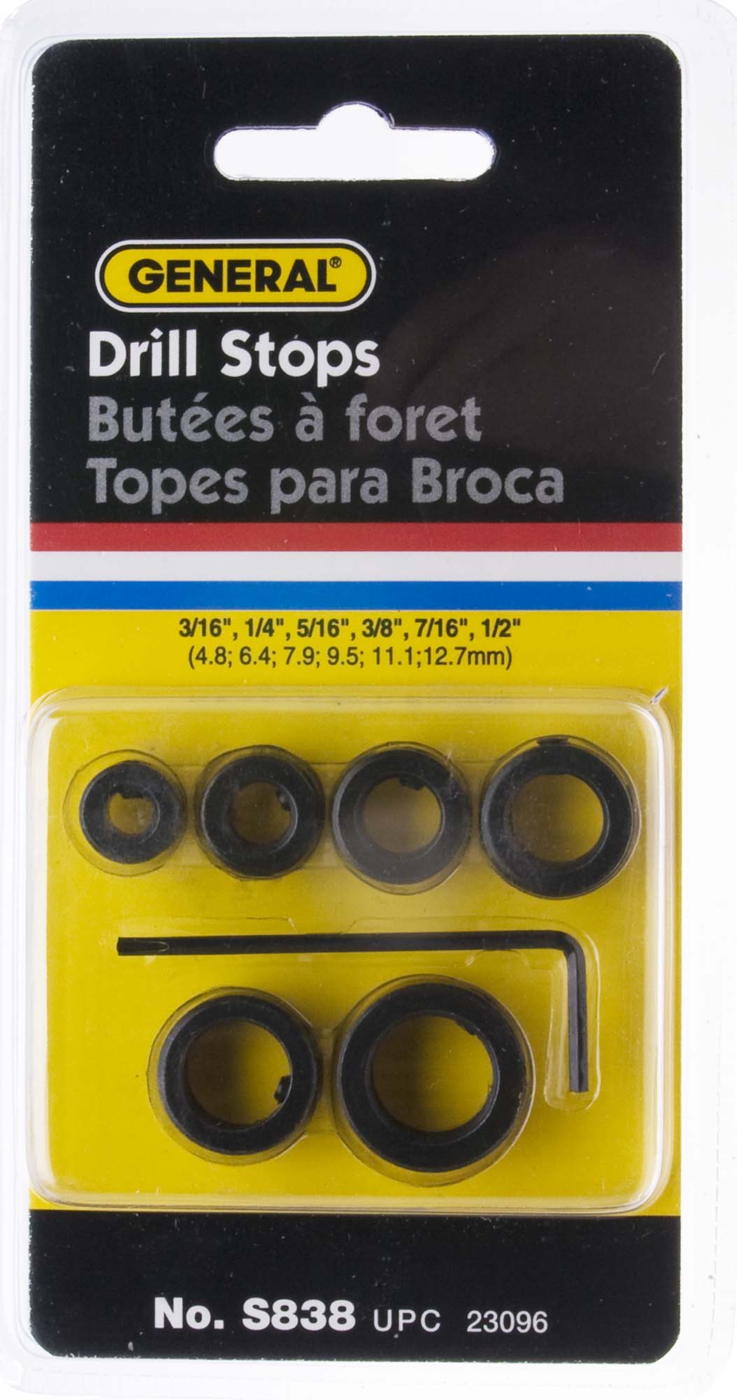 General S838 Drill Stop Set