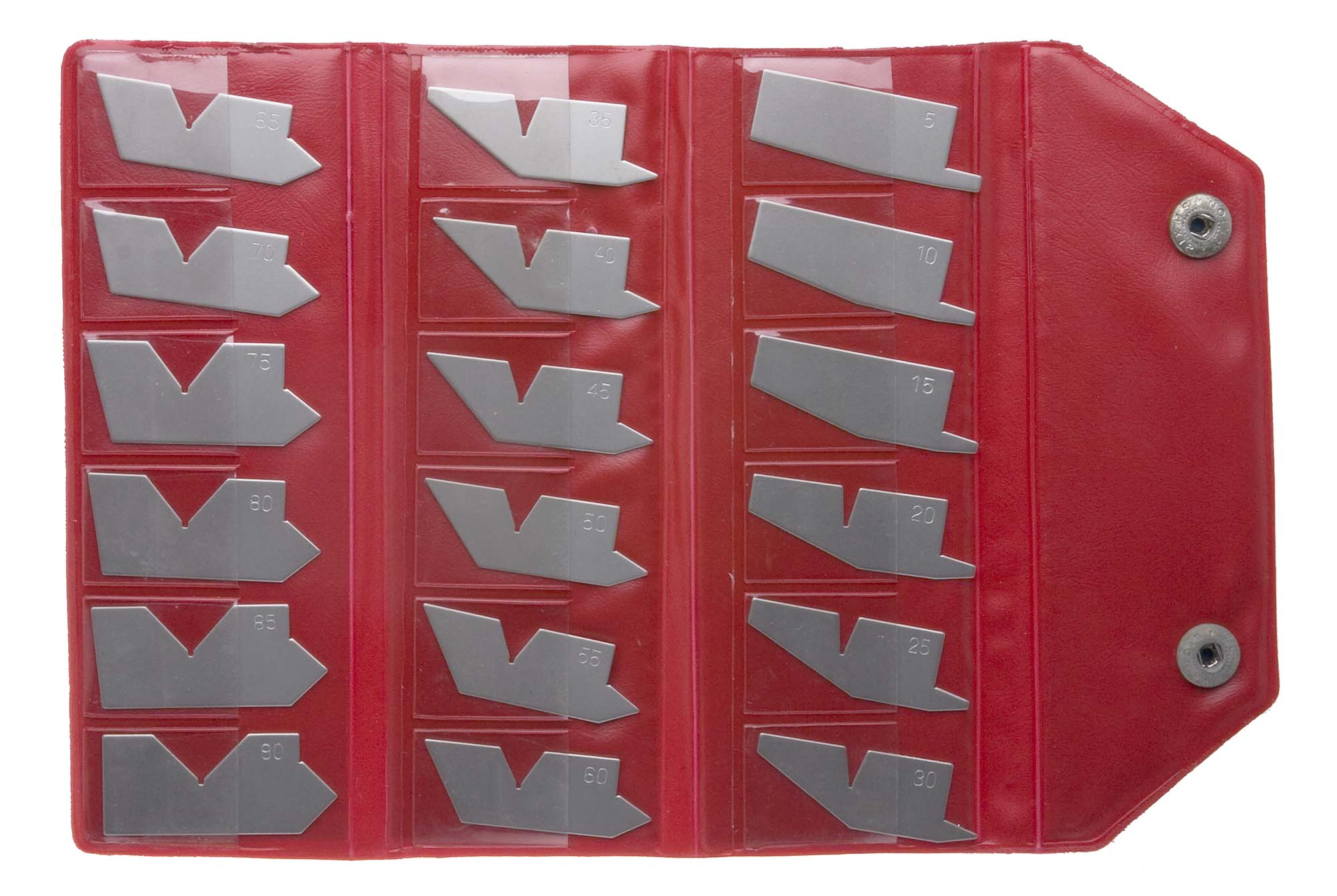 GA-ANG18 Angle Gage Set - 18 piece GA-ANG18 Angle Gage Set - 18 piece