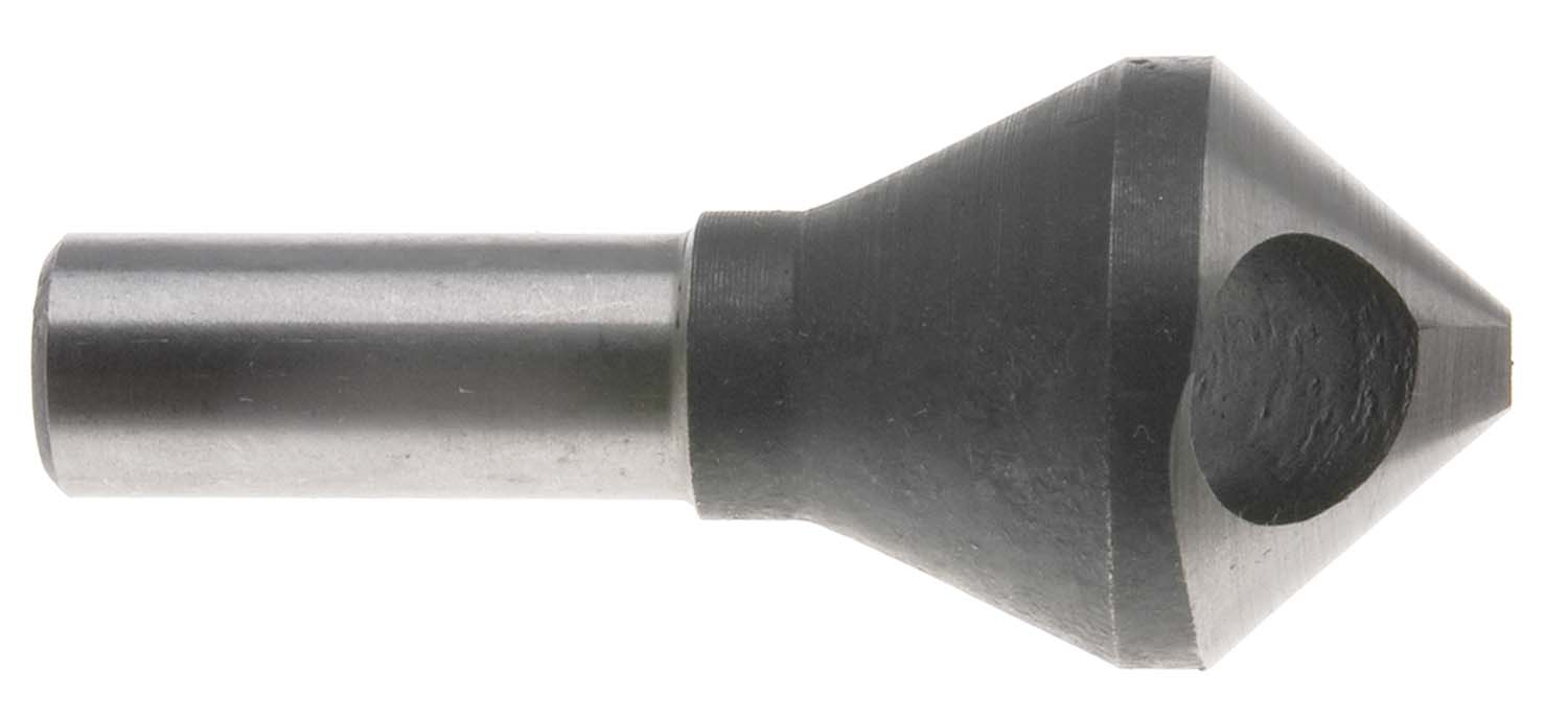 #3 82 Degree Zero Flute Countersink and Deburr Tool, High Speed Steel