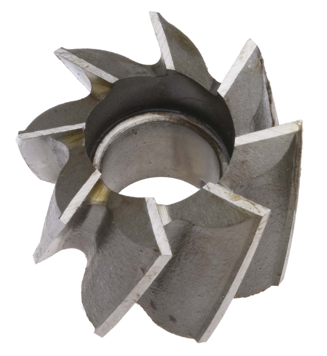 2-1/4" Shell End Mill, Right Hand Cut, High Speed Steel
