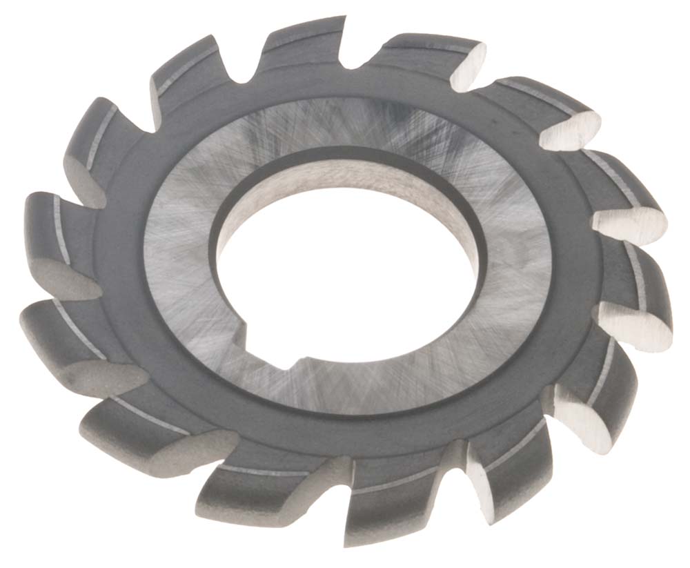 9/16" Circle Diameter x 1" ID Convex Milling Cutter, High Speed Steel