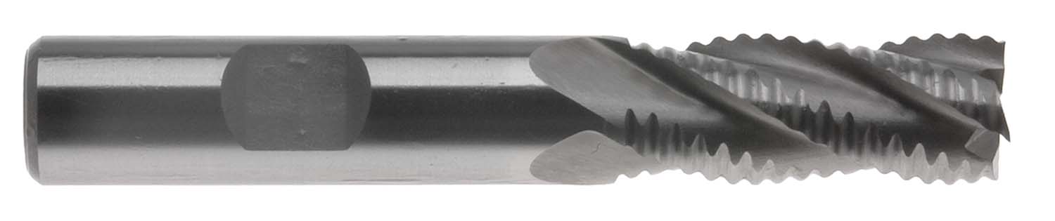 EM-ALR12 3/8" M2-AL High Speed Steel Roughing End Mill