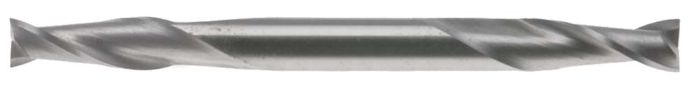 EM-CS764, 7/64" 2 Flute Double End Mill, 3/16" Shank, High Speed Steel