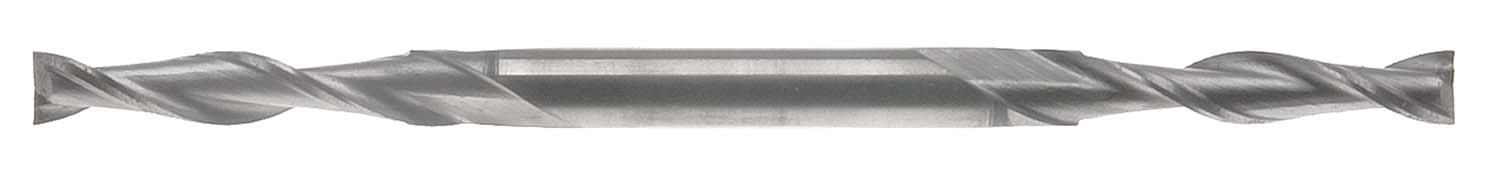 EM-CX2  1/16" 2 Flute Long  Double End Mill, 3/16" Shank, High Speed Steel