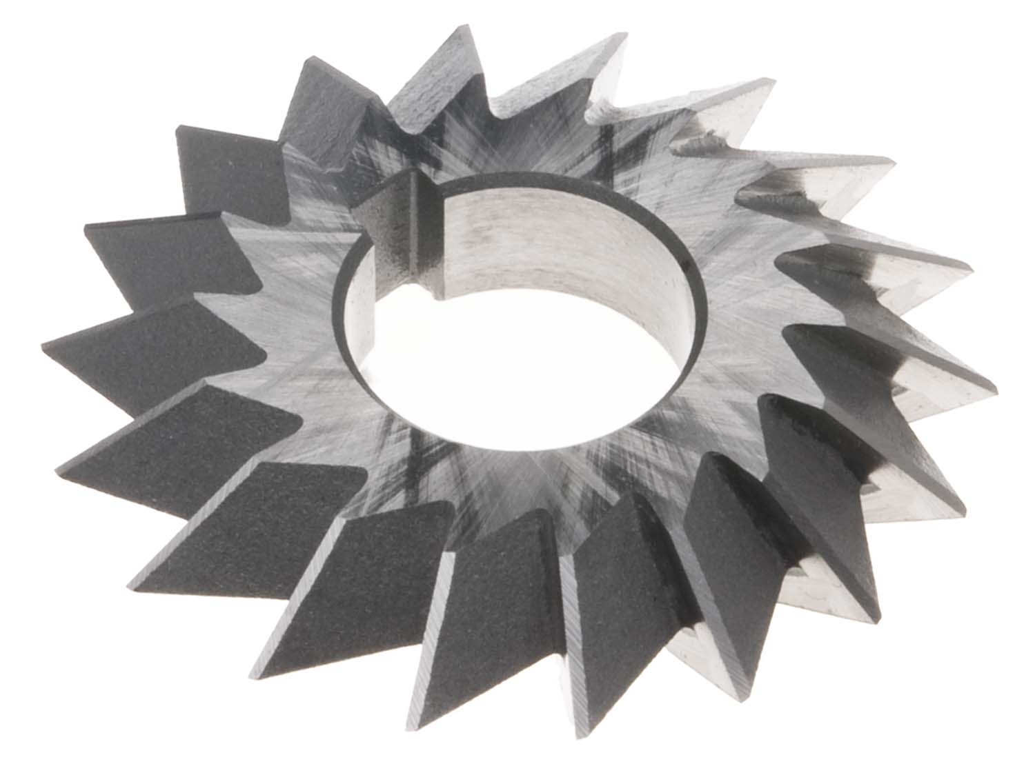 4 X 1 X 1-1/4" 60 Degree Double Angle Cutter, High Speed Steel