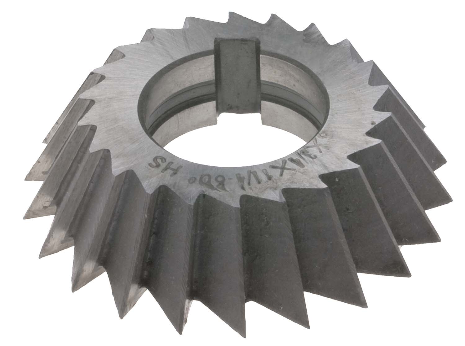 2-1/2 X 1/2 X 7/8"  Left Hand 60 Degree Single Angle Cutter, High Speed Steel