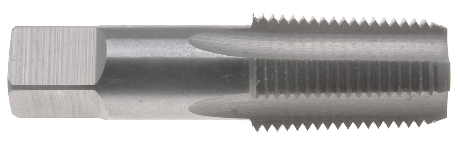 1/16"-27 NPT National Pipe Taper Pipe Tap, High Speed Steel