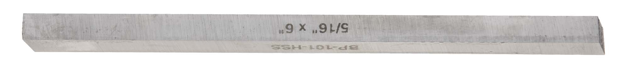 3/8" Square X 6" Long High Speed Steel M2 Tool Bit