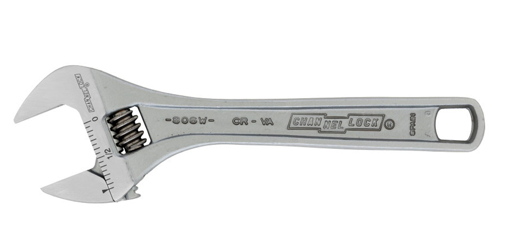 12" Adjustable Wrench, Channel Lock 812W, 6424-0120