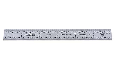 6 Stainless Steel Ruler 4R Rule Scale Machinist E