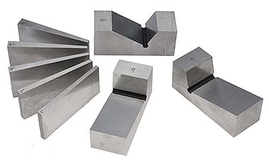 10-Piece Precision Angle Block Set - 1 To 30 Degrees For Grinding & Milling, Hardened Steel