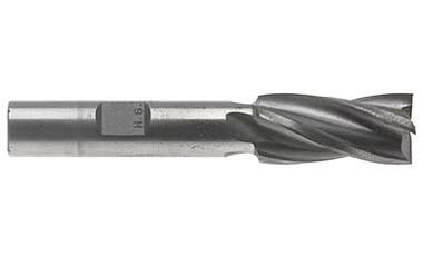 2 20545 Professional End Mills 11//16/" x 1//2/" x 3-1//4/" 2FL TiN HSS Qty
