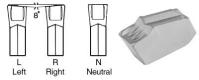 Grade C2 Carbide Cut-Off Inserts